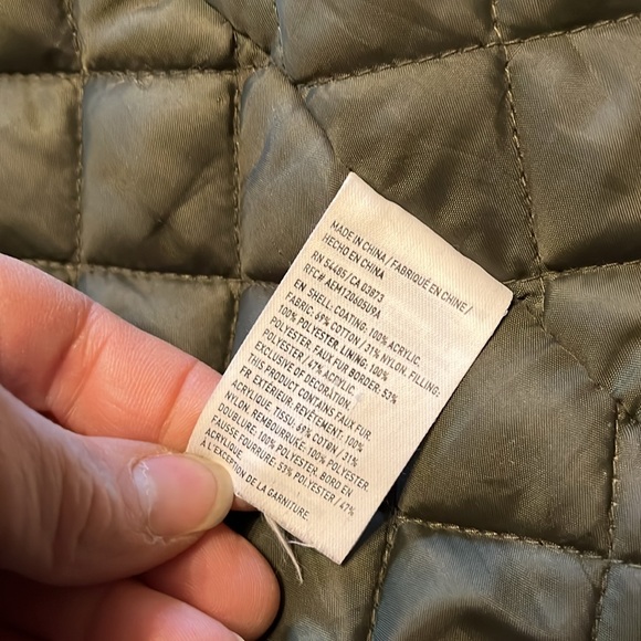 American Eagle Outfitters AEO - Parka with fuzzy shearling lining and hood XS - Picture 13 of 17